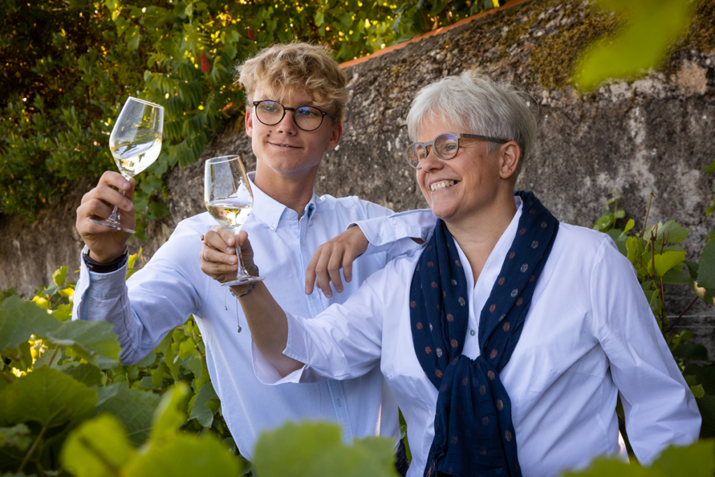 Catherine Boulanger propriétaire du Domaine du Moulin Camus