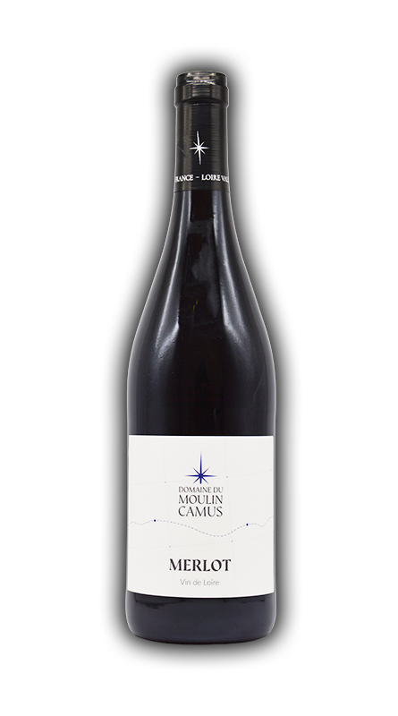 IGP Val de loire Merlot Domaine du Moulin Camus