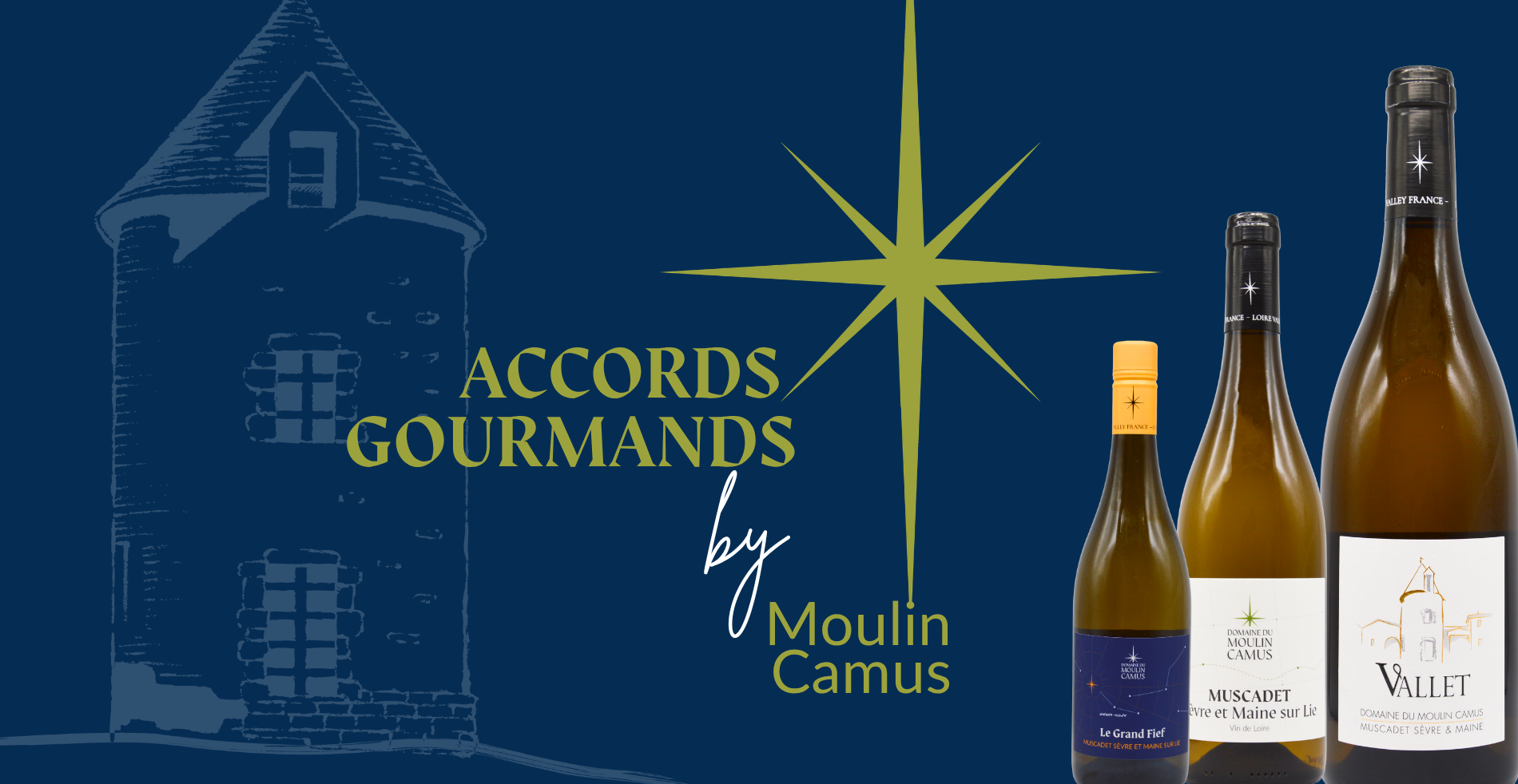 Les trois visages du Muscadet et ses accords mets-vins | Domaine Moulin Camus